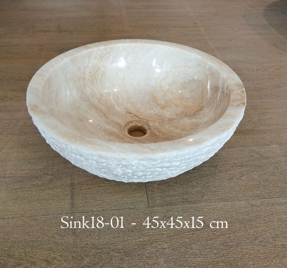 Sink 18-1 Onyx - Natural Stone Sinks