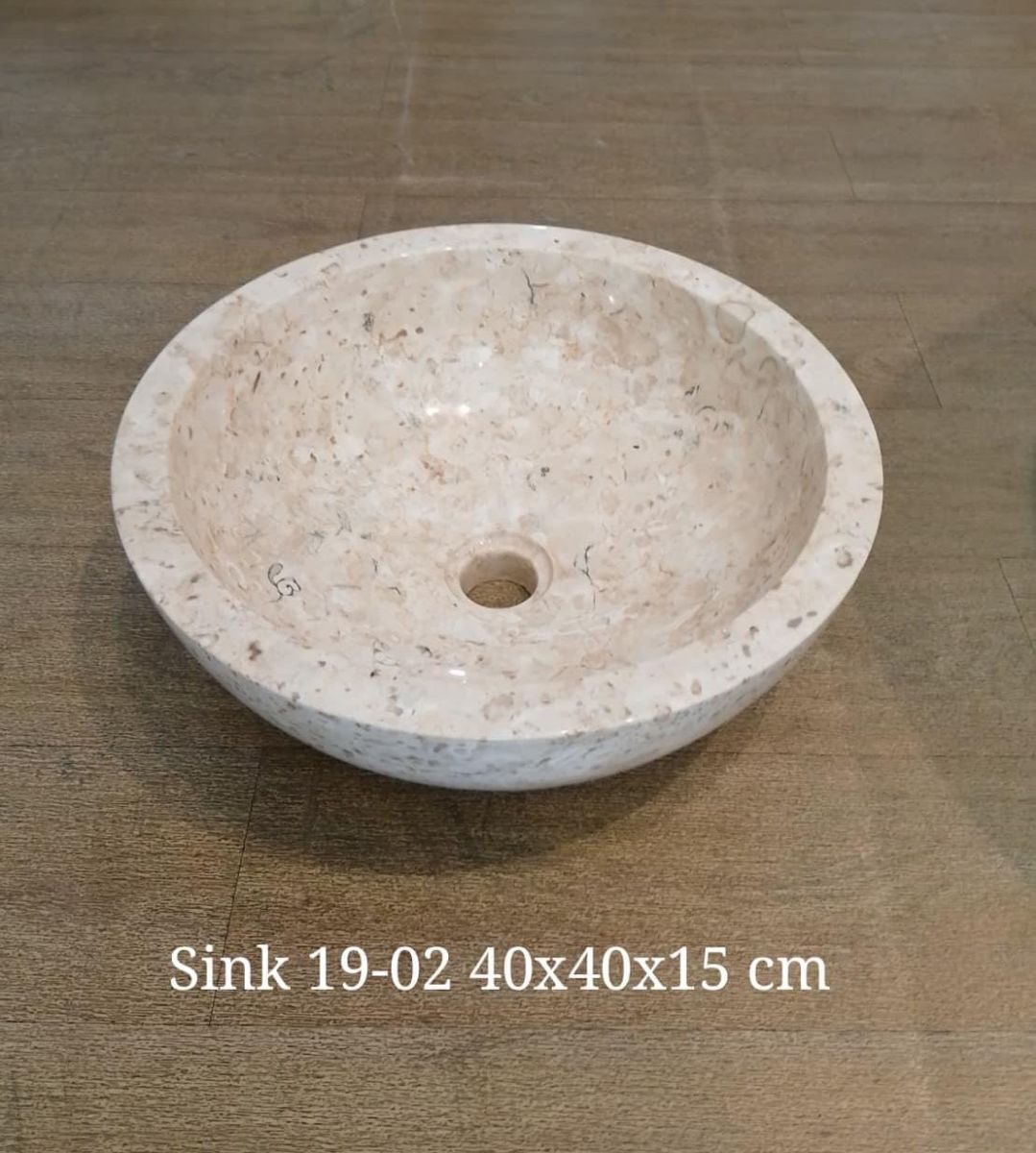 Sink 19-2 Onyx - Natural Stone Sinks
